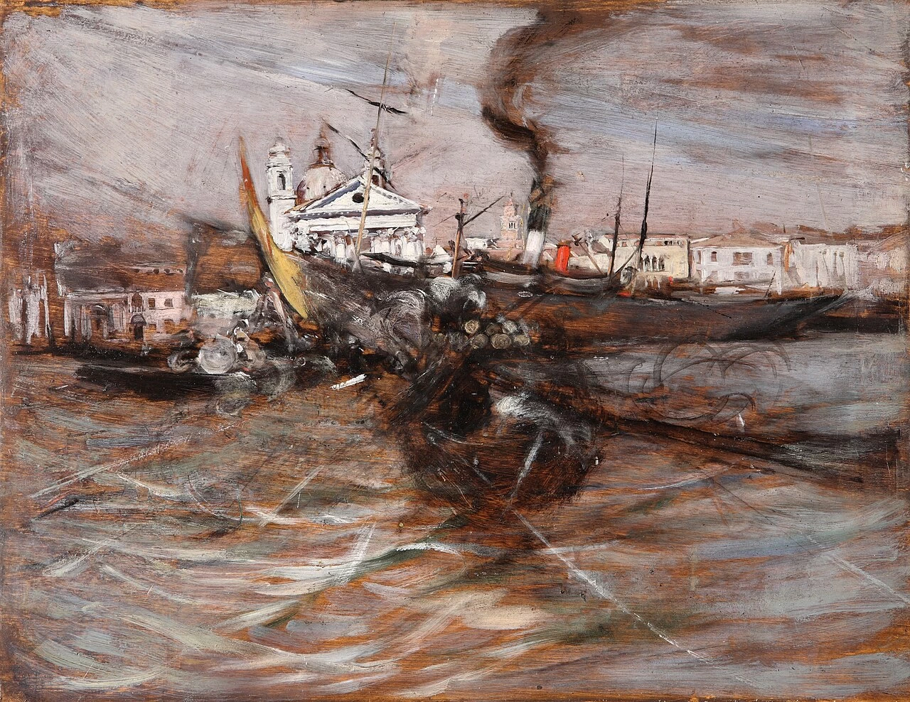 Navi a Venezia, 1887
